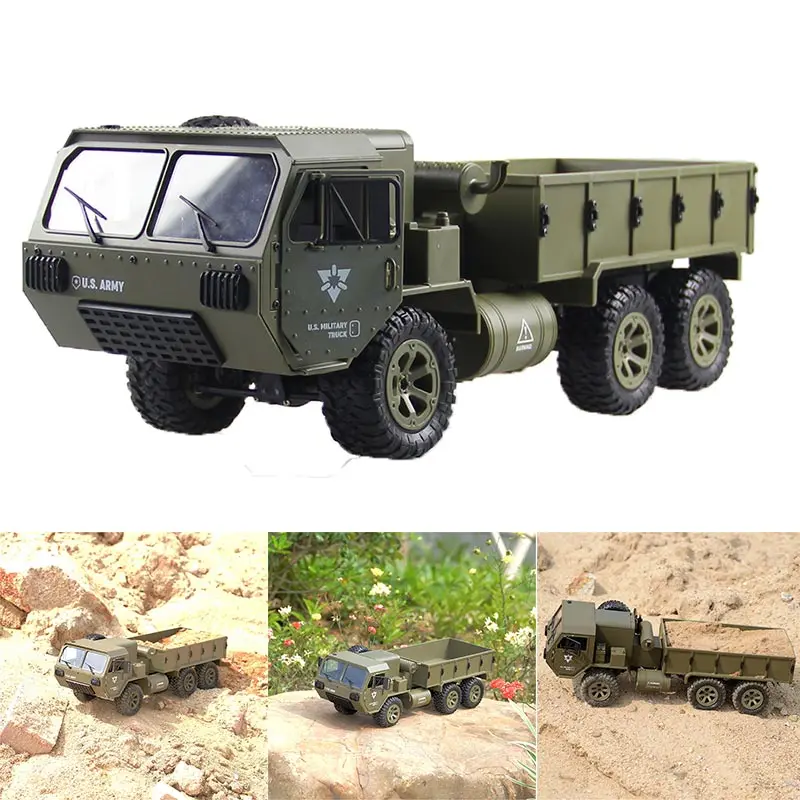 Радиоуправляемые военные грузовики армейский зеленый культивировать интерес коллекции на открытом воздухе расслабить подарок игра дети начинающих способность хобби