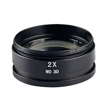 2X Вспомогательный объектив для стерео микроскопа с зумом XSZ7045 WD 30 мм