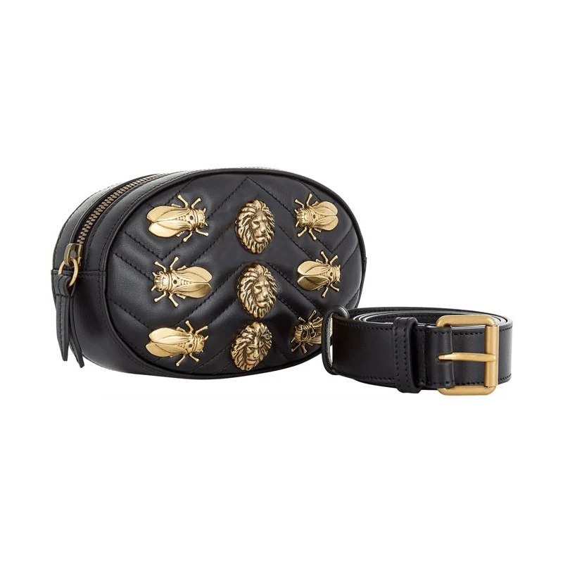 ALNEED Waist Bag Women Round Belt Bag Chest Bag Luxury Brand Metal Decoration Chest Handbag Fanny Pack New Fashion High Quality ALNEED Waist Bag Women Round Belt Bag Chest Bag Luxury Brand Metal Decoration Chest Handbag Fanny Pack New Fashion High Quality