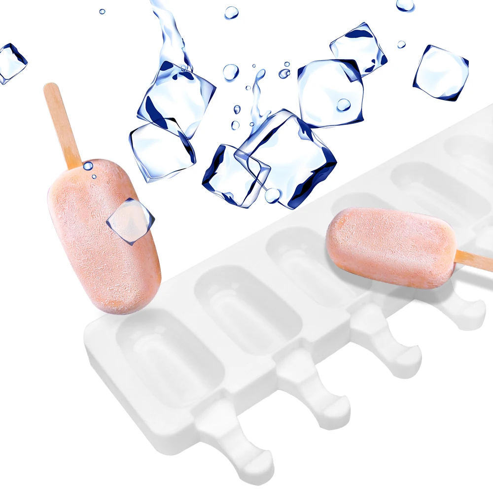 HOOMIN мороженое чайник силиконовая форма для льда Пудинг Популярные Формочки Для Мороженного «фруктовый лед» яблочным инструменты сделай-сам кухонные наборы