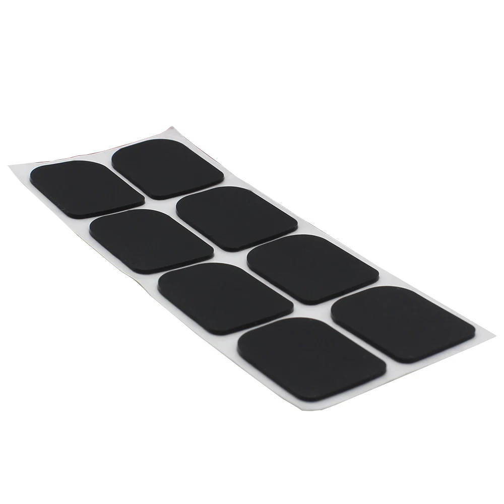 

8pcs 0.8mm Black Soprano Saxophone Sax Clarinet Mouthpiece Patches Pads Cushions