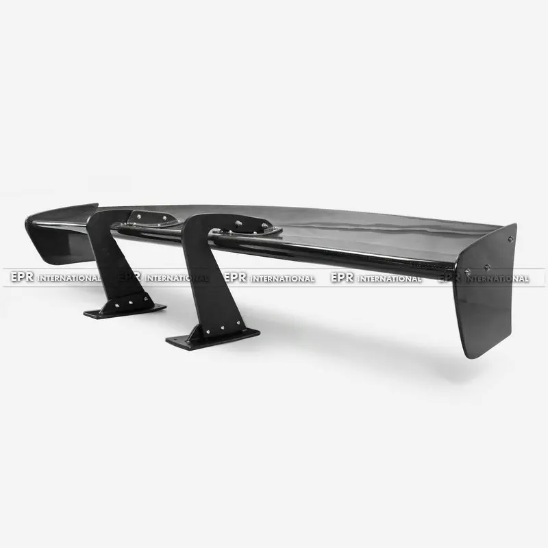 Voltex Style Universal Swan Neck GT Spoiler 1600mm x 300mm height (No Drill hole on the leg stand) CF(2)_1