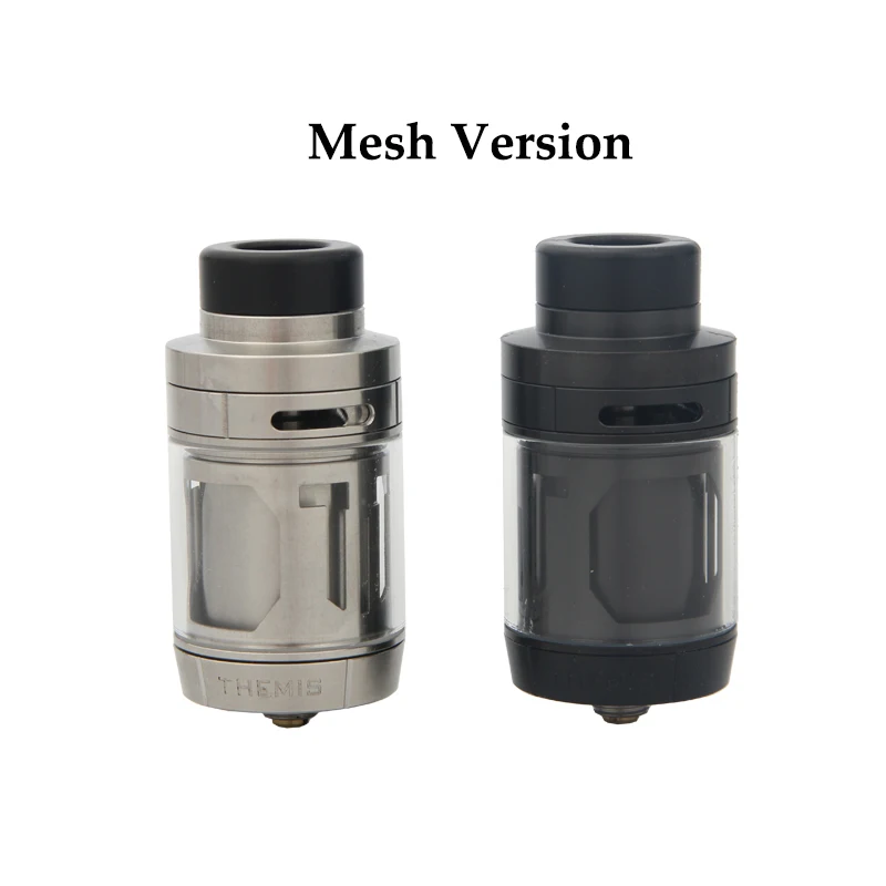 Original Digiflavor Themis RTA 5ml Tank Supports Dual and Single Coil Builds Mesh RTA with Mesh wires Fit E Cigarette MOD Vape 088