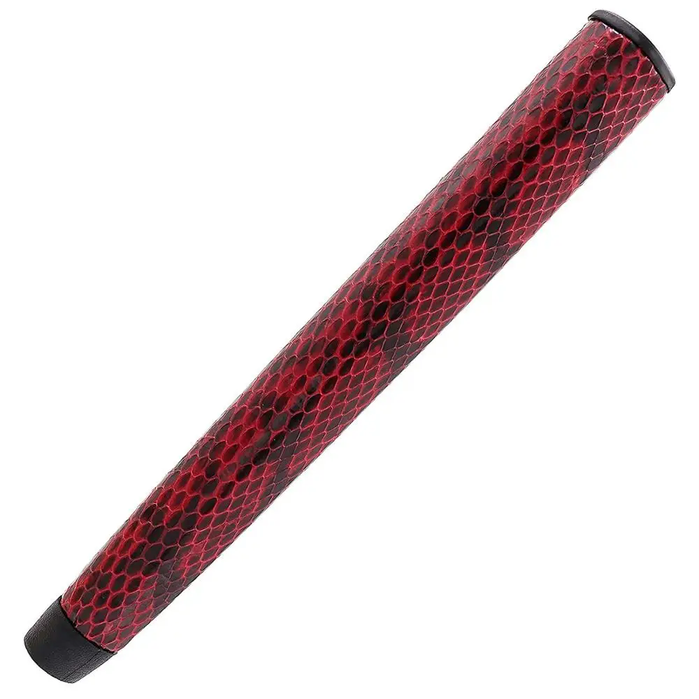 New CHAMPKEY Monster Snake Leather Jumbo Size Golf Putter Grips- 8 Colors Pure Handmade Leather Golf Grips