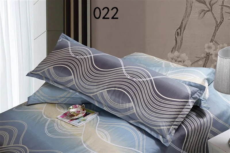 Beautiful lines 100 Cotton Double Pillowcases Long Pillow Case Pillow