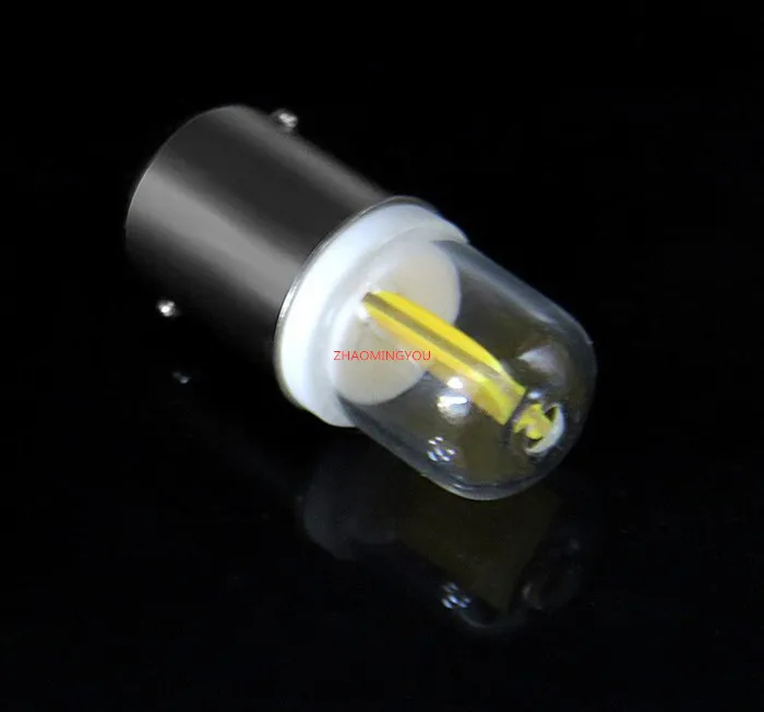 1PCS DIMMABLE BA15D G9 E11 E14 LED 전구 5W AC 12V 110V 220V COB 1511 샹들리에 재봉틀에 대 한 LED 램프