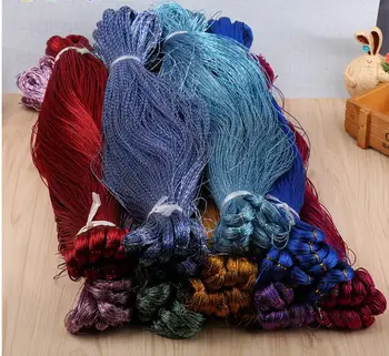 

100 Yard/lot 1mm Nylon Chinese Knot Macrame Cord Gold Silver Soutache Thread for DIY Beading Jewelry Making Findings Supplier
