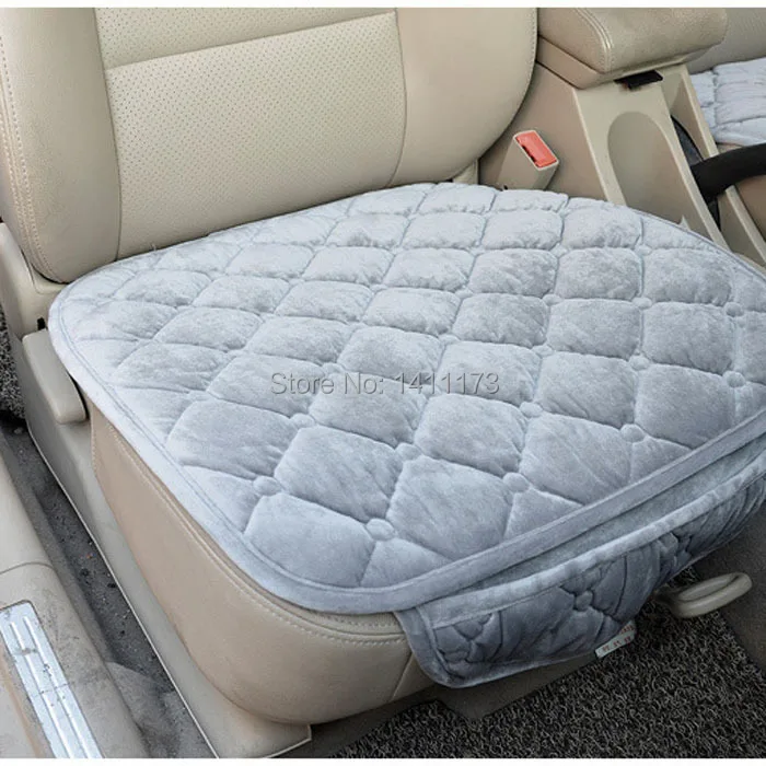 Aliexpress Buy Winter Warm Car Seat Cushion Sets Decorative Covers Supports For 5 Seats Universal Size Honda Fit 3 PCS Set From