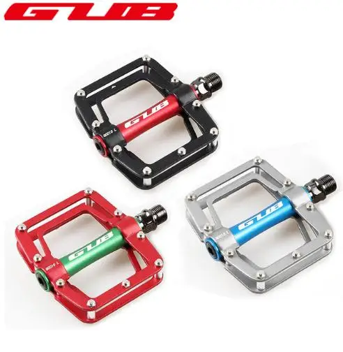 

GUB GC010 Aluminum Bicycle Pedals For Mountain Road Bike Sealed Bearing Cycling Pedal MTB 3 Colors