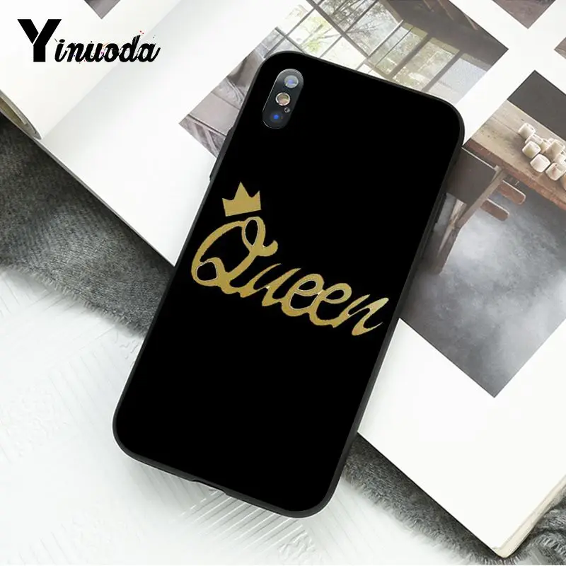Cartoon Crown King and Queen 