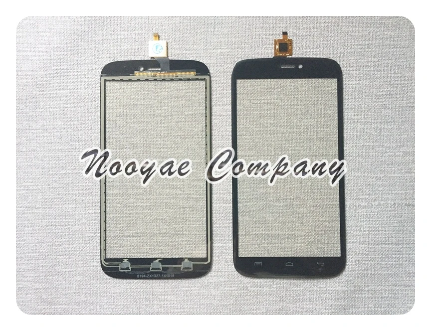 Black touchscreen For Explay Cinema Outer Touch Screen Digitizer Panel