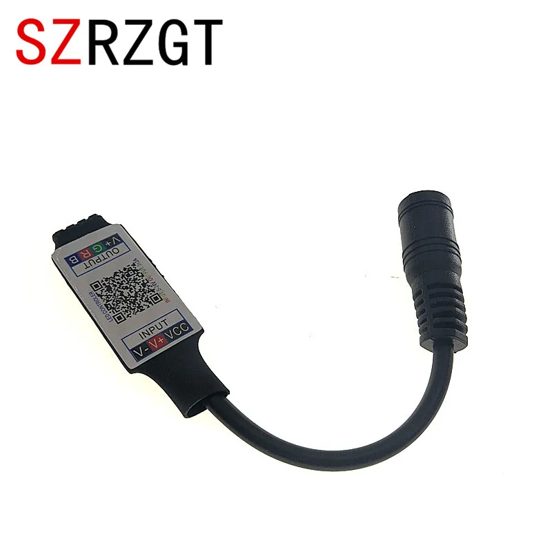 Миниатюрный RGB Bluetooth контроллер музыкальный Смарт для световой ленты 5050