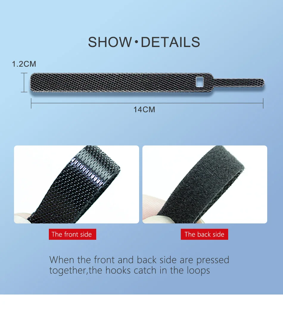 !ACCEZZ USB Cable Organizer Headphone Earphone Holder For iPhone Mouse Tape Cord Clips Wire Winder Magnetic Protector Management (2)
