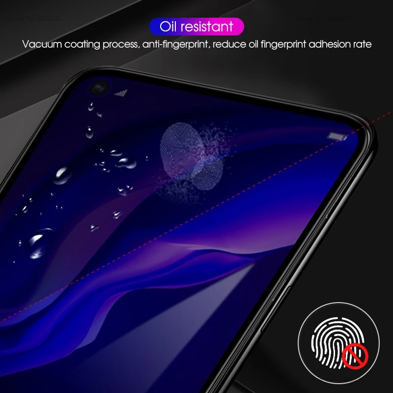 Защитное стекло закаленное для Huawei P30/20 Lite/Mate 20/10/9H/Honor 10/8X/Nova 4/4E|Защитные стёкла и