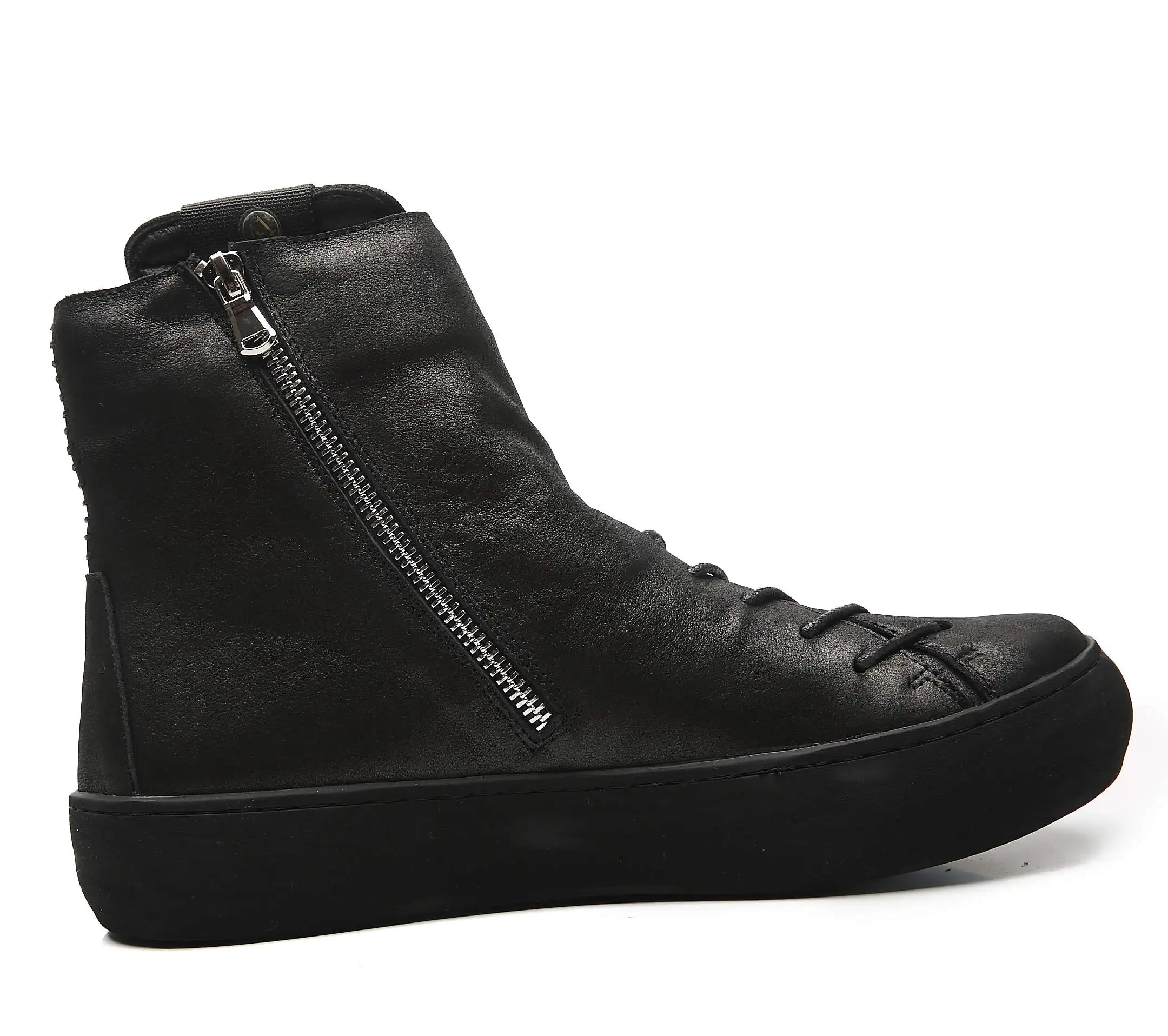 Respirável Dos Britânicos Equitação Rodada Ou Alta Botas Quente Sapatas Moda De Homens Inverno Retro Preto Vermelho Couro Montaria Coreano 8pTqwdYq