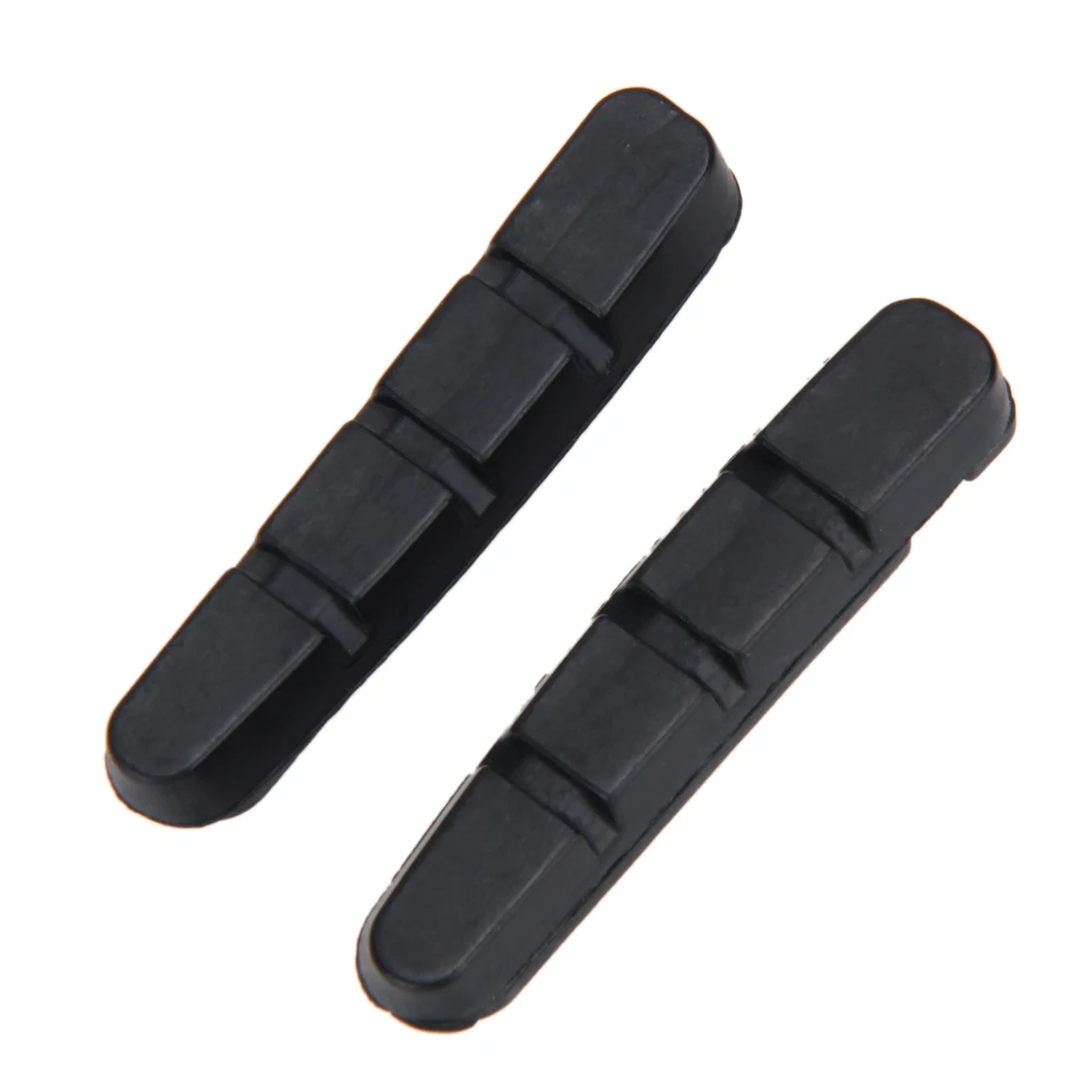 

1 Pair Road Bike Brake Pads Shoes Rubber Bicycle V-Brake Shoes Block Pads For Alloy Rims For Dura Ace Ultegra 105 Cartridge