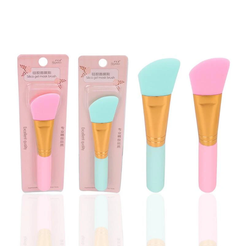 

Professional Soft Silicone Facial Face Mask Brush Stirring Brush DIY Homemade Mask Stick Beauty Makeup Tools