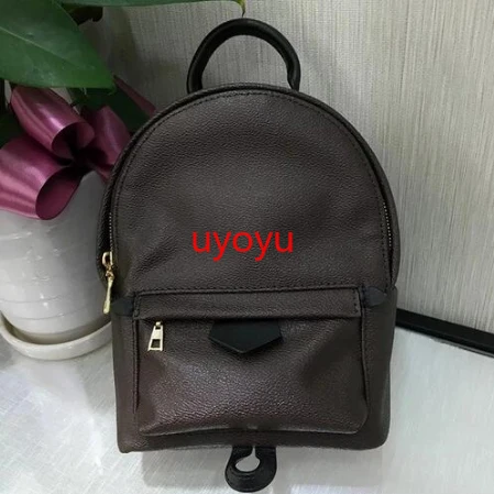 

L&Y BRAND 2019 Top quality luxury 22*29CM designer flower monogram genuine leather women SORBONNE backpack with logo