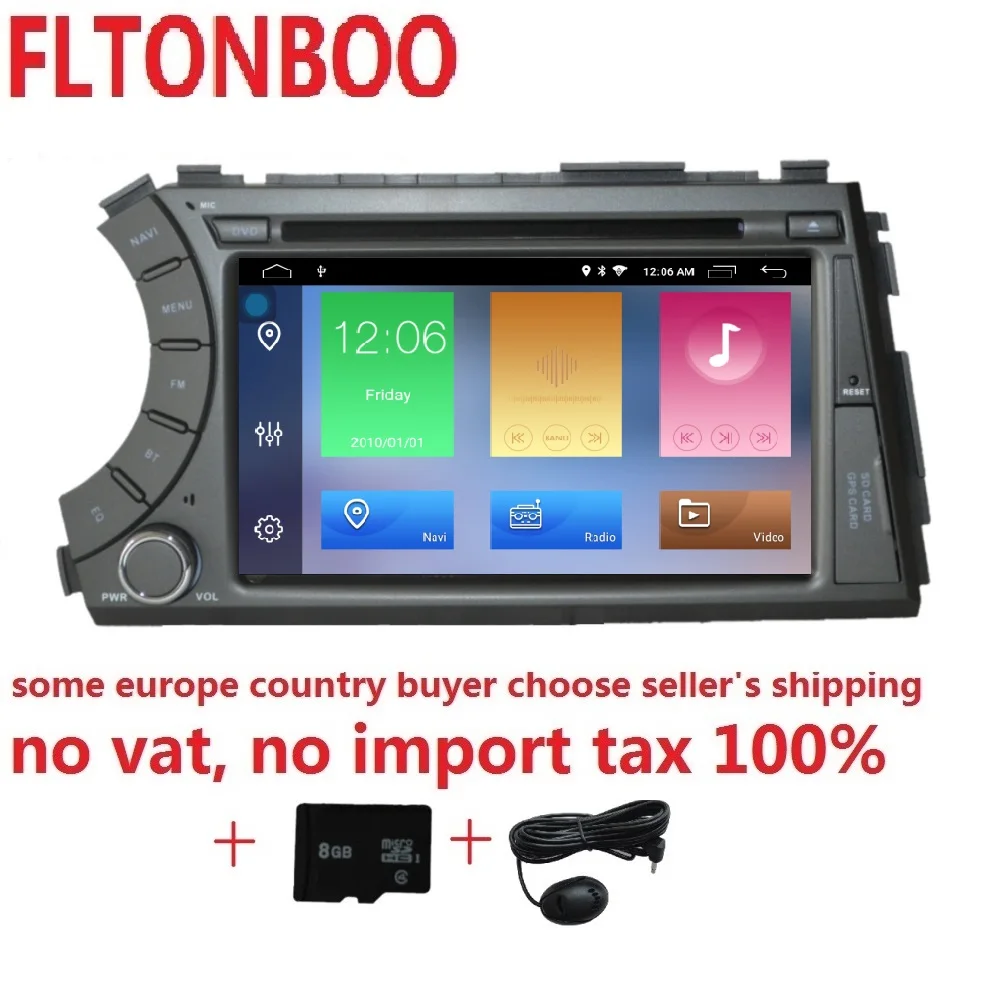 7 &quotAndroid 8 1 автомобильный gps навигации радио dvd плеер для ssangyong Kyron A bluetooth руль 2 Гб