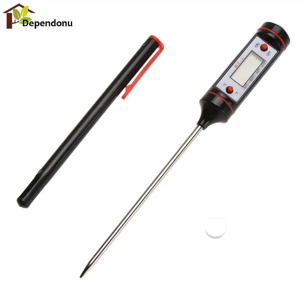 Digital Cooking Tool font b Electronic b font Thermometer Food Milk Water Meat Probe BBQ Gas