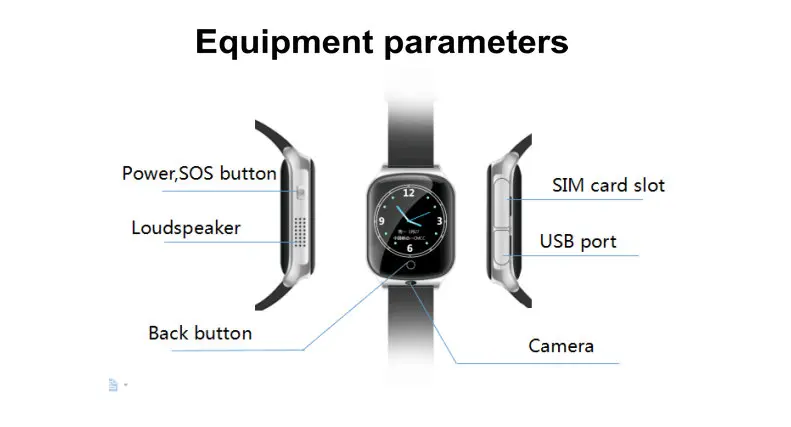 Смарт-часы 3g A19 для детей, пожилых людей, gps, Wi-Fi, SOS, LBS, gps часы, камера, поиск, поиск, экстренный вызов, 3g, Детские умные часы