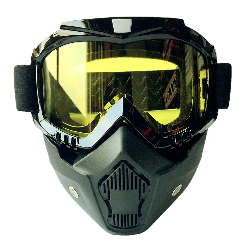 Hot Motorcycle Goggle Protective Sport Off Road Singer Lens Oculos Motocross Goggles Ski Brand