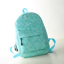 Hot Frais De Mode Dot Impression Étudiants Sacs D’école Femmes dentelle Sacs À Dos De Haute Qualité À Double Épaule Toile Sac À Dos 5012