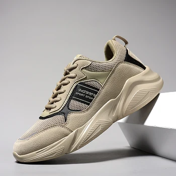 

BIGFIRSE Men Casual Shoes Lace-up Comfortable Breathable Fashion Sneaker For Man Loafers Trend New Zapatos Mujer Mens Sneakers