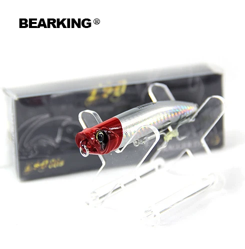 Bearking professional hot quality fishing lures, assorted colors, penceilbait 90mm 10g, Floating,topwater,Free shipping minnow
