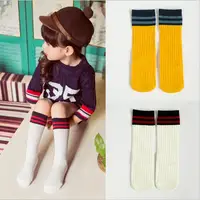 22 style Cotton Kids Knee height Socks 0 To 6 T Toddler Leg Warmers Boys Girls Knee Newborn Children Soft Lovely Bow-Knot Socks 4