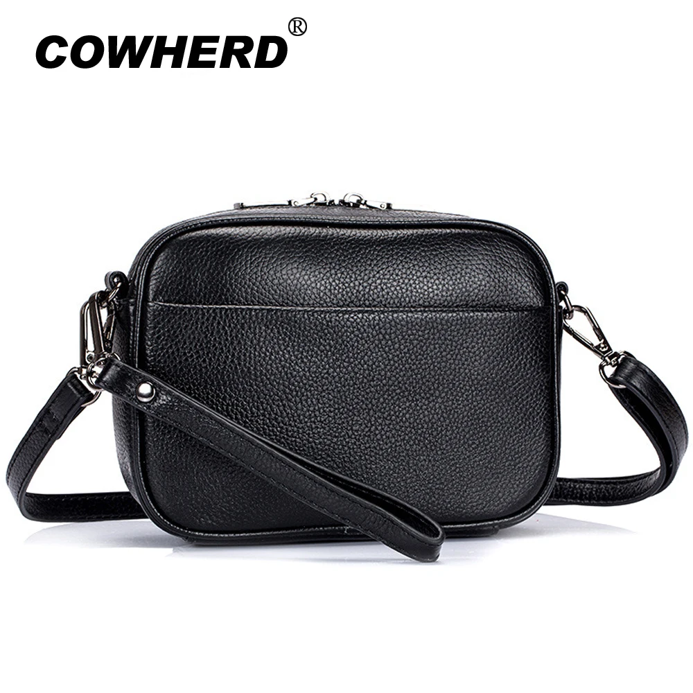 

Cowherd High Quality Women Crossbody bags All In Top Layer Genuine Cow leather Shoulder Bags Woman Real Cowskin Luxury Handbags