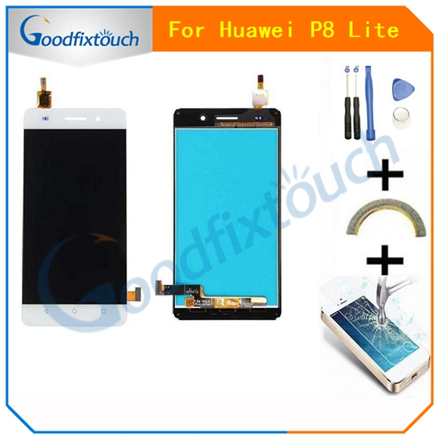 For Huawei P8 Lite Lcd Display Touch Screen Digitizer Assembly Replacement For Huawei P8 Lite Ale-l04 5.0" - Mobile Phone Screens - AliExpress