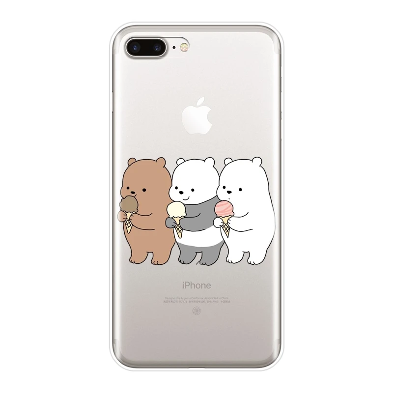 Чехол для телефона для Apple iPhone 6 S 6 S 7 8 X XR XS Max мягкий силиконовый милый чехол для задней панели для iPhone 6 S 6 S 7 8 Plus чехол