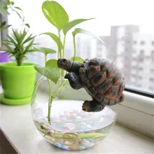 1 шт. маленькая лягушка украшение для сада Открытый Двор Сад Искусство из смолы для черепах фигурки животных наружные статуи орнамент