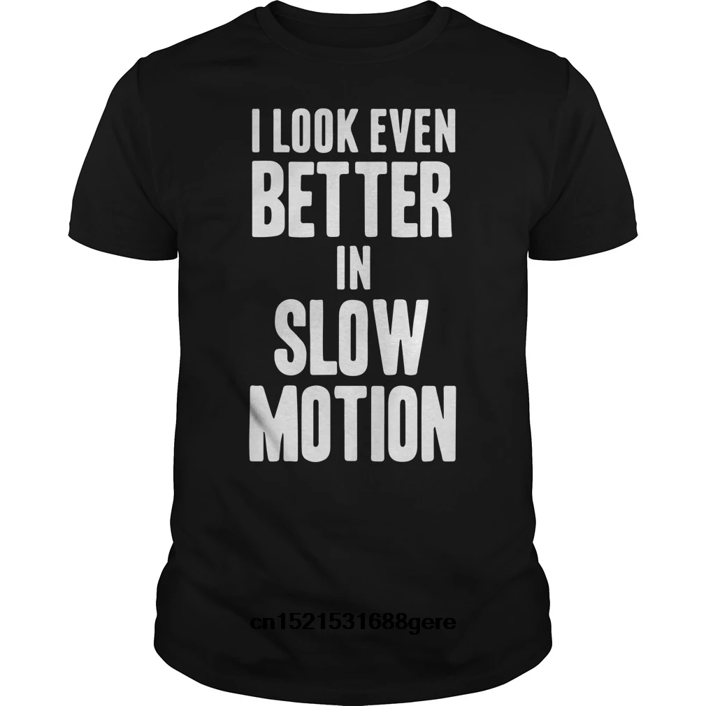 Gildan funny t shirt Slow Mo Guys i look even better in slow motion tshirt men tee | Мужская одежда