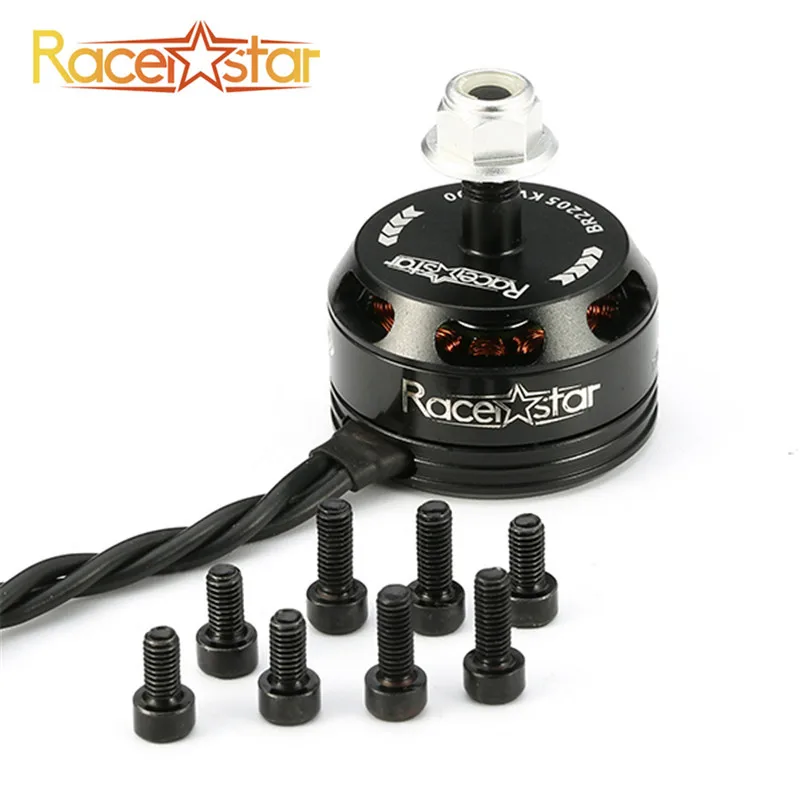

New Arrival Racerstar Racing Edition 2205 BR2205 2600KV 2-4S Brushless Motor CW/CCW Black For QAV250 ZMR250 260