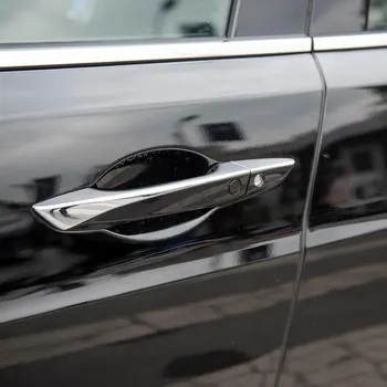 

Car Styling Accessories 8PCS ABS Chromed Exterior Door Handle Decoration Strip Cover Trim For Acura TLX 2015 2016 2017 2018