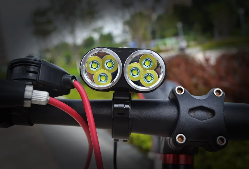 Clearance Walkefire Bicycle Lamp Bike Light 10000LM 6 x XM-L T6 LED Bicycle Light 3 Modes 3 in 1 Dual Head Waterproof Bicycle Lamp 2 Clearance Walkefire Bicycle Lamp Bike Light 10000LM 6 x XM-L T6 LED Bicycle Light 3 Modes 3 in 1 Dual Head Waterproof Bicycle Lamp 2