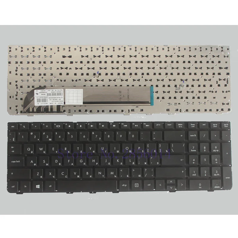 

Russian keyboard for HP pavilion 4530 4730 4530S 4730S 4535S 4735s 638179-DJ1 NSK-CC0SV RU BLACK laptop keyboard without frame