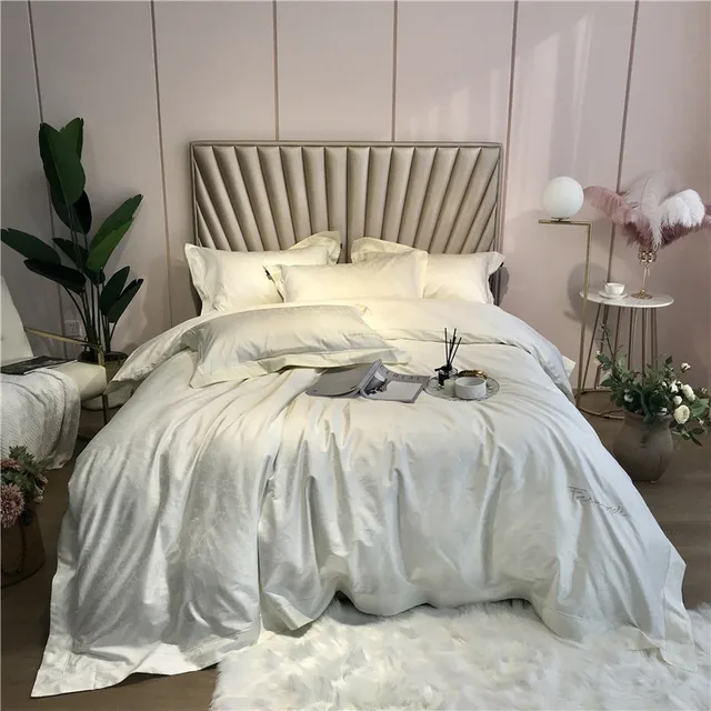 Best Offers 800TC Egyptian Cotton QUEEN KING size Bedding Set Luxury Silky Soft Bedclothes Duvet Cover Bed set Bed sheet set parure de lit Best Offers 800TC Egyptian Cotton QUEEN KING size Bedding Set Luxury Silky Soft Bedclothes Duvet Cover Bed set Bed sheet set parure de lit