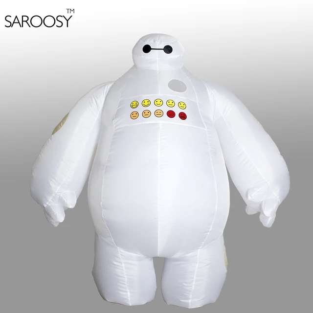 Halloween Big Hero 6 Inflatable Baymax Costume for Women or Men Adult