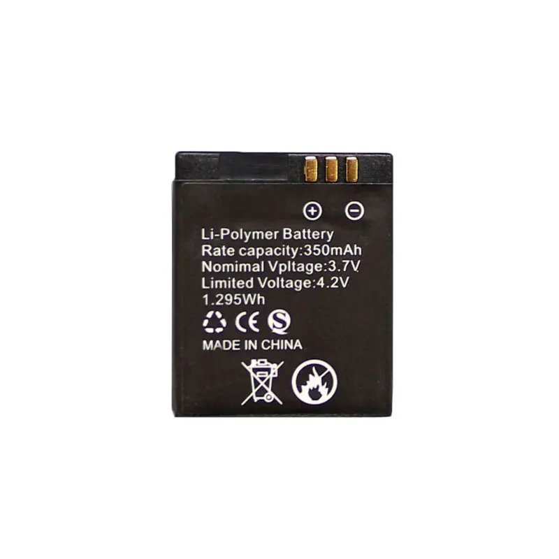 CIS core 350mAh palmtop GT08 magic pie M08 умные часы iWatch полимерная литиевая батарея 3 7 V|Цифровые