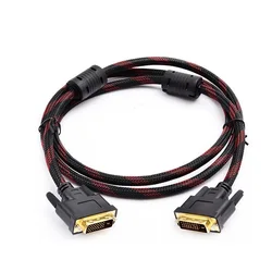 High speed DVI cable 1.5M Gold Plated Plug Male-Male DVI TO DVI 24+1 cable 1080p for LCD DVD HDTV XBOX