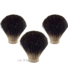 Черный барсук волосы бритвенная насадка для зубных щеток(большой размер узла 24/26 мм) набор «сделай сам» для парикмахера аксессуар