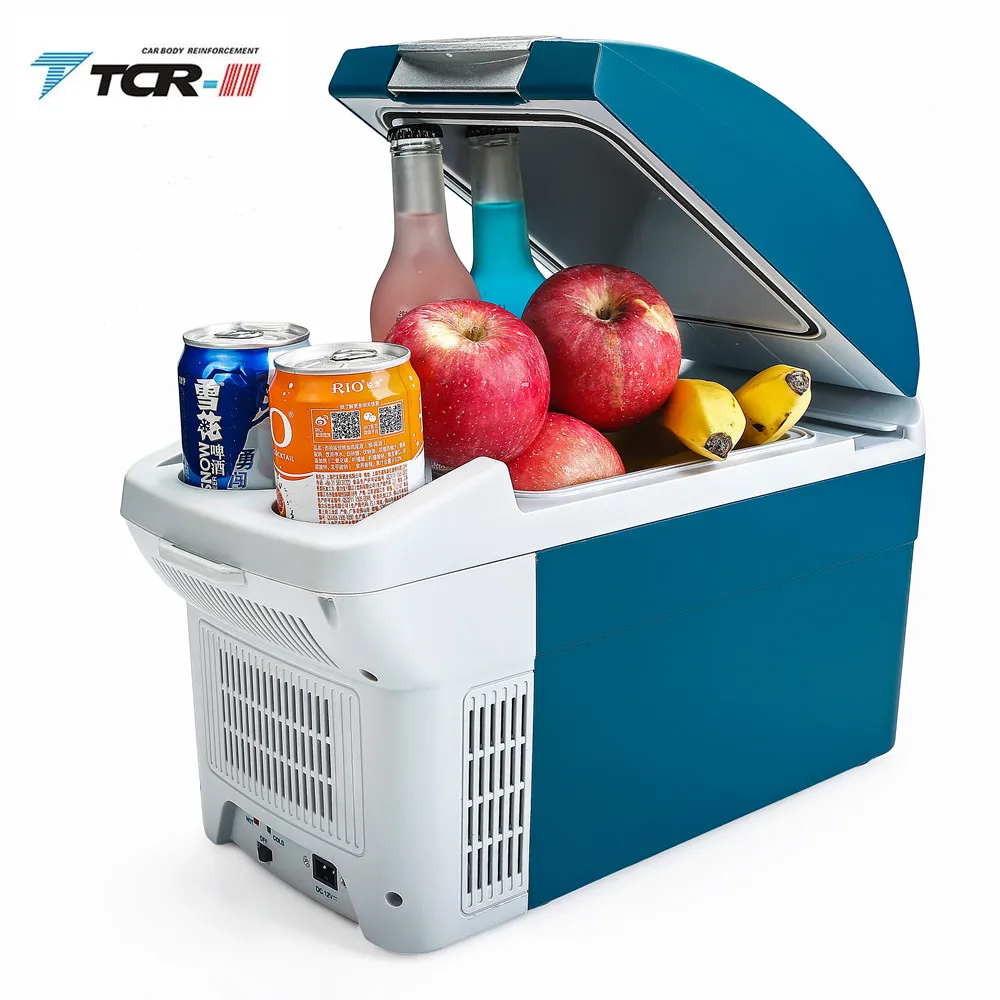 

TTCR-II Portable Cooler 6L Mini Fridge DC12V Car Refrigerator Student Dormitory Cooling Box Touch Freezer Silent auto fridge