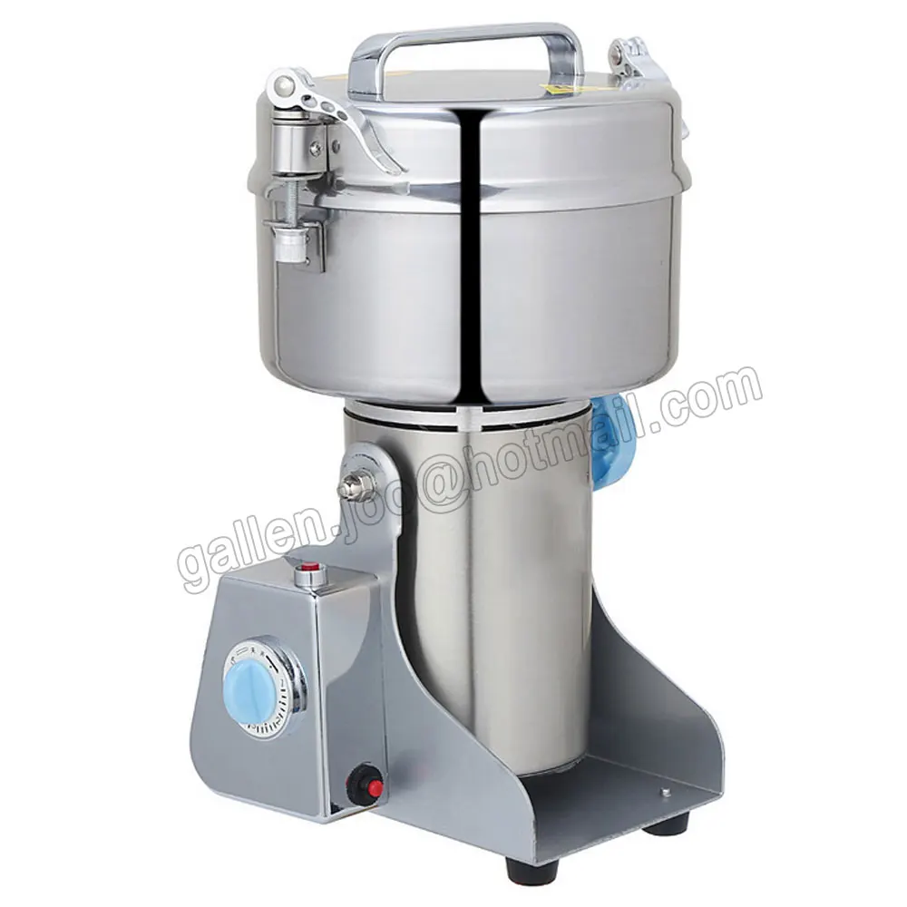 

CHAGA Mushroom Mill Pulverizer Grinder Crusher Dry Food mills powder machine for Herb Nut Coconut Stainless steel 220V/110V