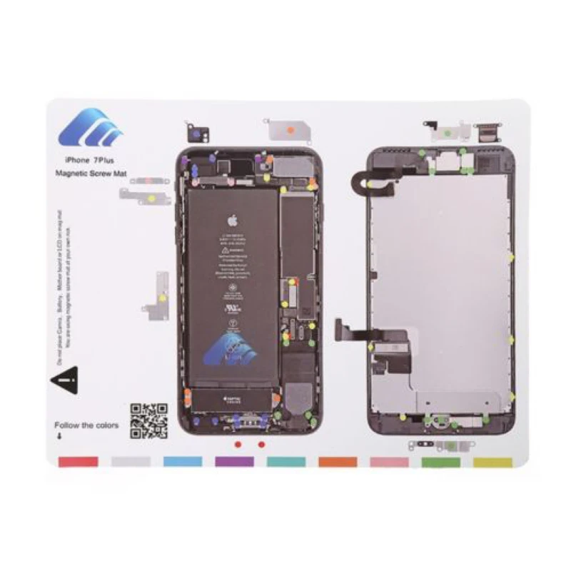 Magnet Repair Tools Guide Pad Screw Keeper Chart Mat for iPhone 5s 6 7 8 Plus X