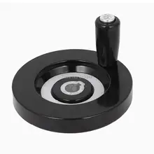 80 мм x 10 мм съемные складные Ручные колеса для шлифовальных машин задняя стока