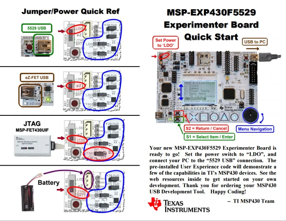 MSP-EXP430F5529 info