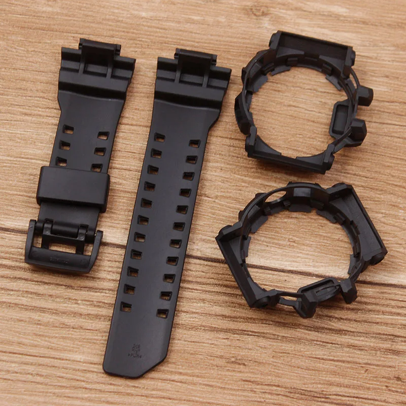 Watch accessories Suitable for Casio GSHOCK GA-400-1GBA-400 strap case resin rubber plastic strap case Men's women's watch band Watch accessories Suitable for Casio GSHOCK GA-400-1GBA-400 strap case resin rubber plastic strap case Men's women's watch band